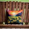Edge Collections - 14" X 14" - Multicolor - Colorful Daffodils Decorative Throw Pillow Machine - 1 Piece